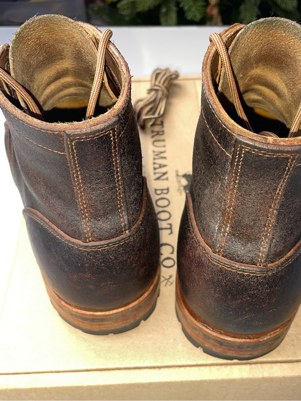 Truman Boots (Java Waxed Flesh 9) - Picture 9 of 14